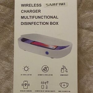 Samfiwi Wireless Charger and Disinfection Box
